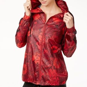 adidas Floral Windbreaker